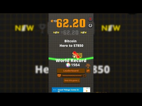 Crypto Rider World Record (Bitcoin - Hero to $7850) | 62.20"