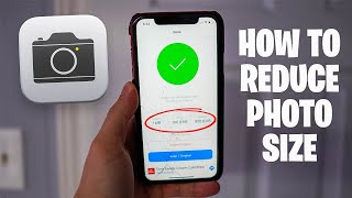 How to REDUCE Photo Size on iPhone (2021)