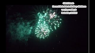 Feuerwerk Hackenheim Am Kirchberg Rheinhessen