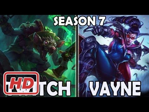 Arrow plays TWITCH ADC vs A KOREAN Master VAYNE