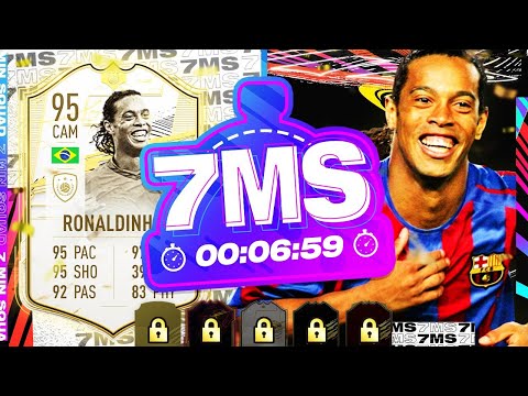 95 PRIME ICON MOMENTS RONALDINHO 7 MINUTE SQUAD BUILDER!! - FIFA 21 ULTIMATE TEAM