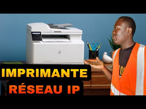 Comment Connecter Et Configurer Une Imprimante Réseau IP #imprimante #lan #printer #rj45