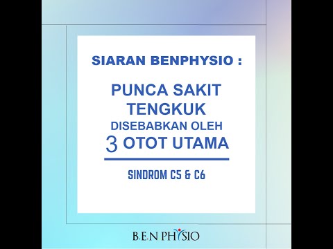 Sindrom C5 & C6 - Sakit di bahagian ibu jari dan siku