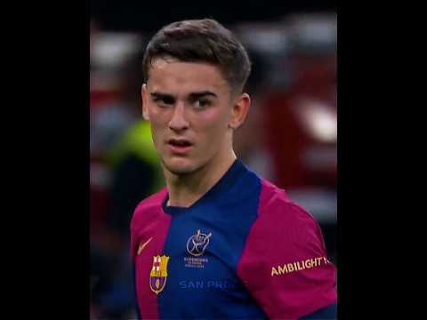 Gavi revenge on Rudiger 😈