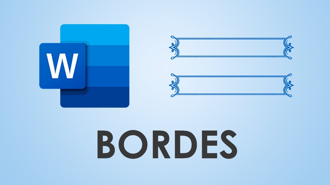 Cómo poner bordes a los párrafos en Word