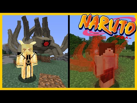 The True Gingershadow - HOW TO BECOME A JINCHURIKI, SEALING TAILED BEASTS, FIGHT ITACHI & MORE! Minecraft Naruto Mod Review