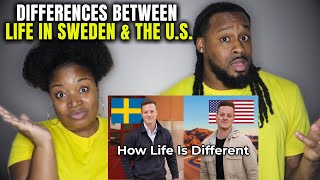 🇺🇸 vs 🇸🇪 5 Interesting Differences Between Life In Sweden & The U S | The Demouchets REACT