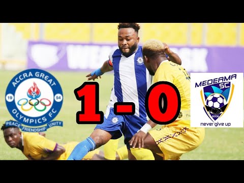 Great Olympics vs Medeama Sc ( Gpl wk18 Highlights )