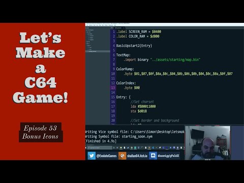 Lets Make a Commodore 64 Game - Episode 53 - 17/10/2020