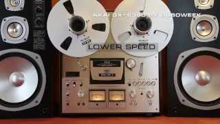 Video thumbnail for AKAI GX 630D Open Reel Demo by duboweek