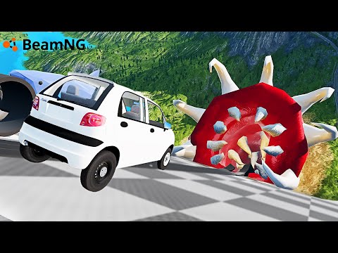 MATIZDA CRAASH TEST! YOZGI TEST DRIVE BOSHLANDI - BeamNG.drive