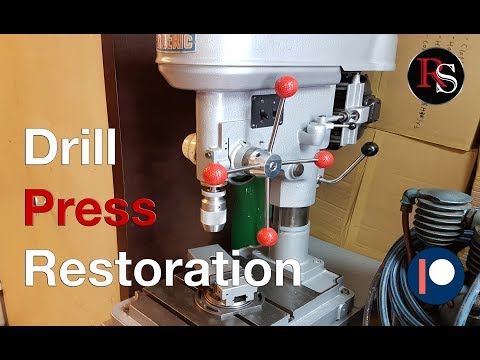 Vintage Drill Press Restoration - Sydéric S115 Video