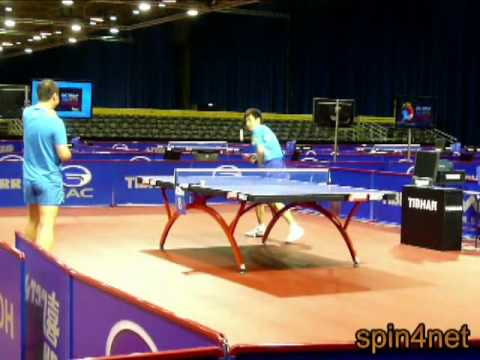 WTTC 2011 Rotterdam: Ma Lin warmup
