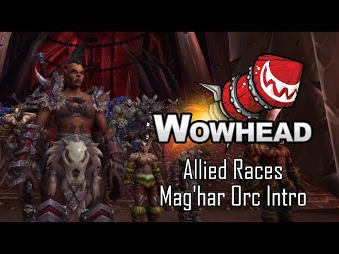 Allied Races Mag'har Orc Intro