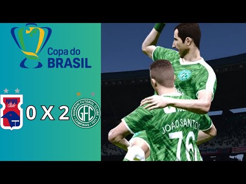 PARANÁ CLUBE 0 X 2 GUARANI - 3ª FASE IDA COPA DO BRASIL 2019 - MELHORES MOMENTOS