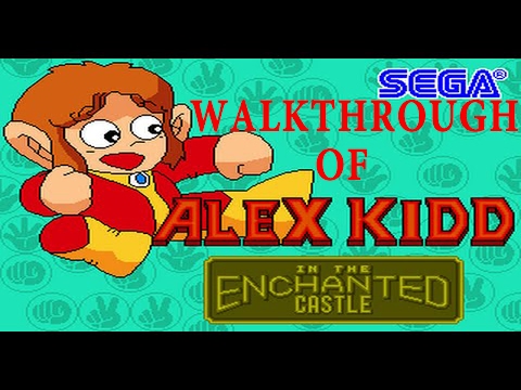 Alex Kidd in The Enchanted Castle Walkthrough Sega Genesis No Death