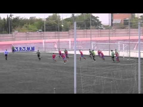 Los goles de Cristopher y Eloy en el CD Coslada 1 - EF Periso 2 - 13 10 2013