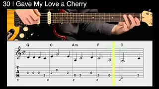 I Gave My Love a Cherry | 12 Bar Bules in the key of C | Asturias
