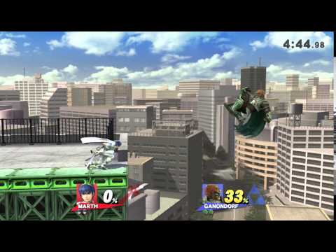 Amazing 0-death with Marth-SSB4