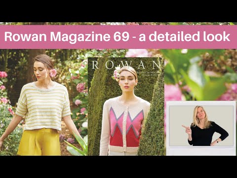 Rowan Magazine 69 - a detailed look at the garments