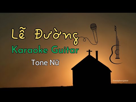 Lễ Đường Karaoke | Kai Đinh | Tone Nữ - Guitar Beat