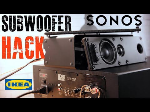 The Cheapest Way to Add a Subwoofer to a Sonos System: Use an Ikea Symfonisk!