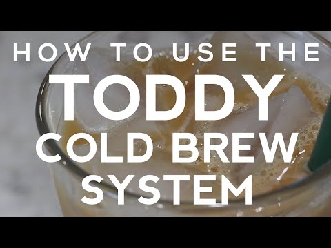 How to Use The Toddy Cold Brew Coffee Maker