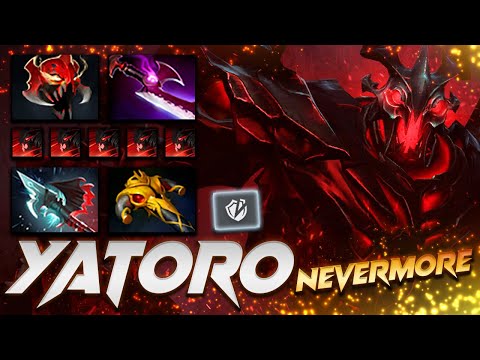 Yatoro Shadow Fiend Nevermore - Dota 2 Pro Gameplay [Watch & Learn]