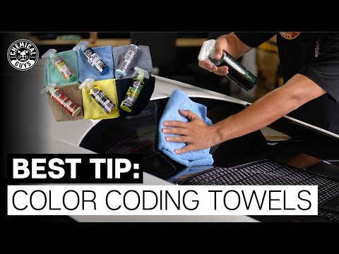 Detailing Pro Tip: Color Coordinate Microfiber Towels! - Chemical Guys