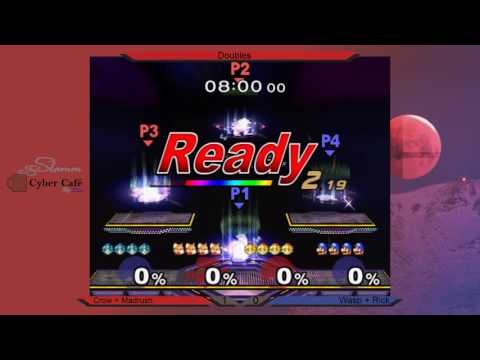 Cafe Melee 10 Doubles - Crow + Madrush vs Rick + Wasp