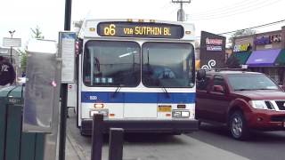 preview picture of video 'MTA Bus: 2012 New Flyer C40LF Q6 Bus #520 at Linden-Sutphin Blvds'