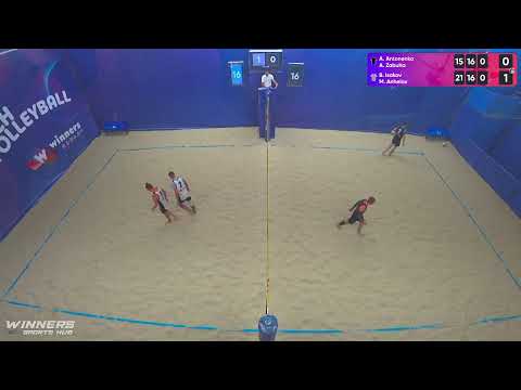 15:10 A. Antonenko / A. Zabuha - B. Isakov / M. Anhelov 23.07.2022 | Winners Beach Volleyball