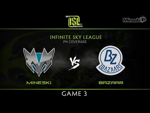 Mineski vs Team Bazaar | Game 3 | Infinite Sky League | PH Coverage