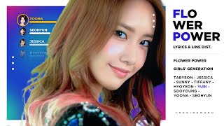 Girls&#39; Generation (少女時代) - FLOWER POWER (Color Coded Lyrics &amp; Line Distribution)
