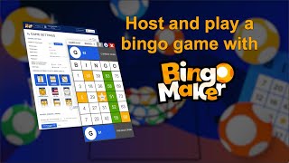 Host and Play a bingo game with Bingo Maker