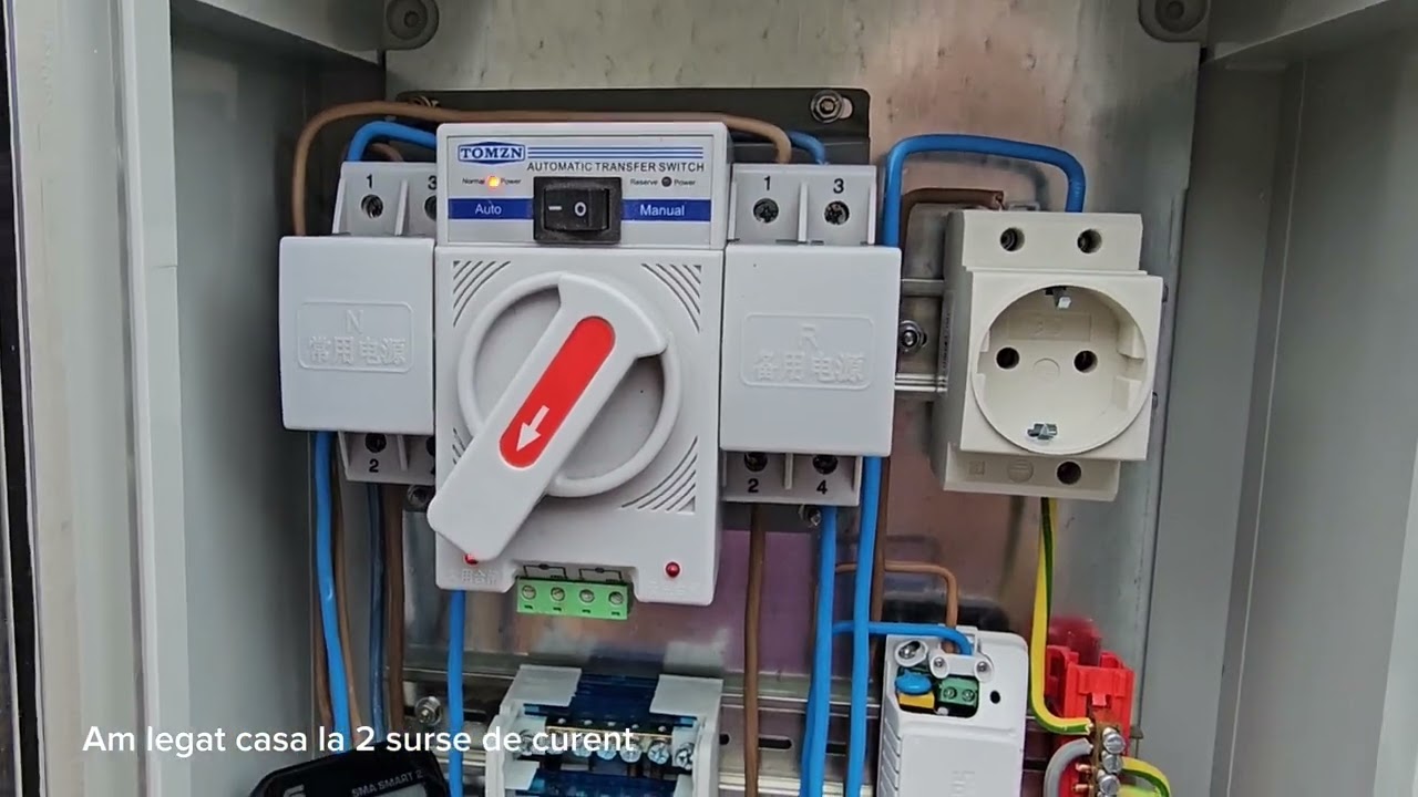 Am legat casa la 2 surse de curent