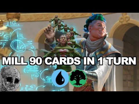 An ABSURD God Mill 🔥 Combo - Simic Green/Blue - MTG Arena Historic