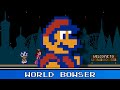 World Bowser 8 Bit - Super Mario 3D World 