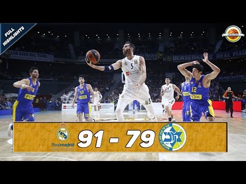 Real Madrid - Maccabi FOX Tel Aviv |91-79| ● Full Highlights ● Round 16