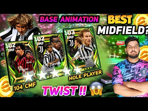 103 Hole Player Nedved Booster Epic BOXDRAW OPENING E-FOOTBALL 24💥 | Best Midfield Pack? | Climax😱