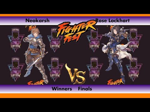 Flynn's Arcade Fighter Fest 5 Winners Final - Neokarsh (Gran) Vs Rose Lockhart (Lancelot) Granblue