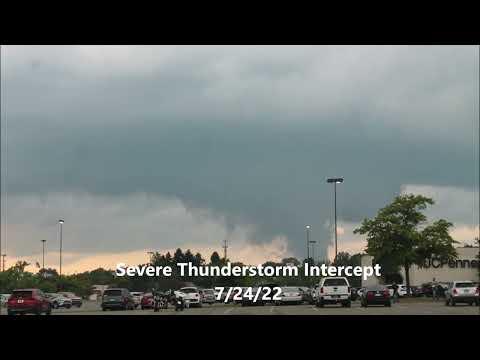Severe Thunderstorm Intercept in Butler County PA