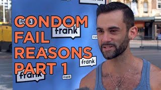 Frank Q&A – What are  the most common reasons why condoms might break or fall off  – Part 1