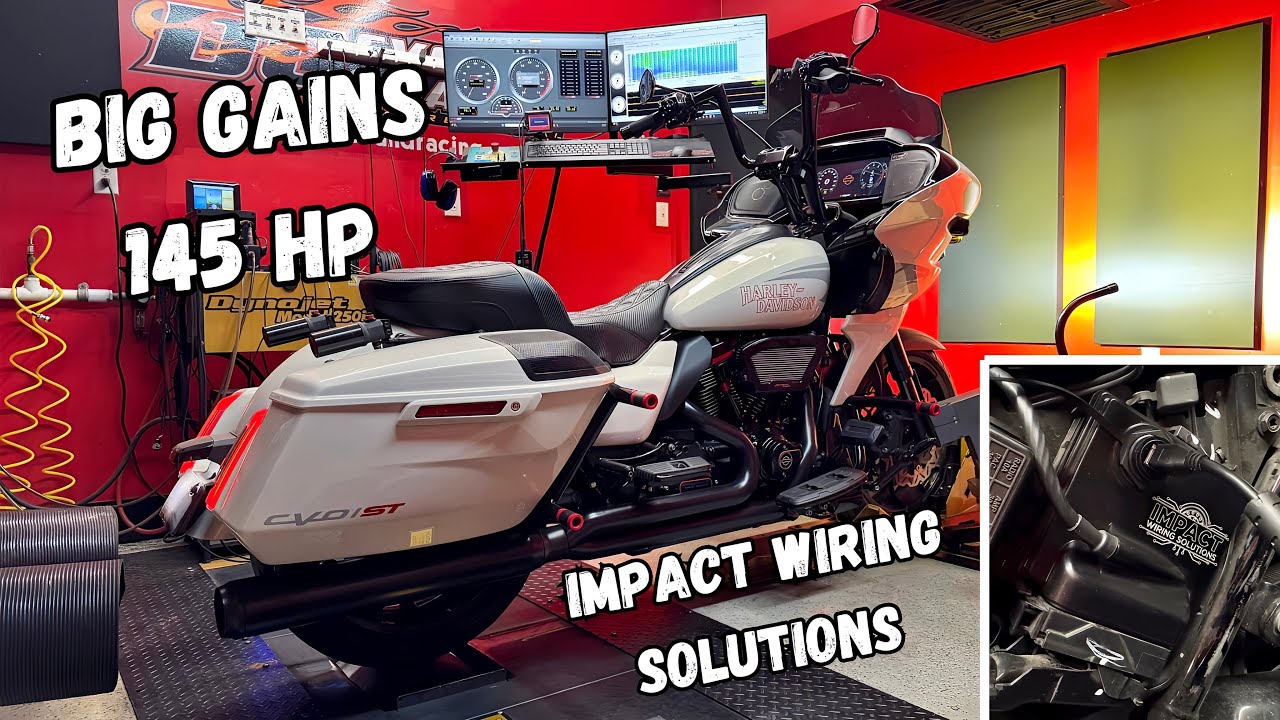 Harley Davidson Impact Wiring Solutions Replacement ECU | Rode Glide with 145 HP