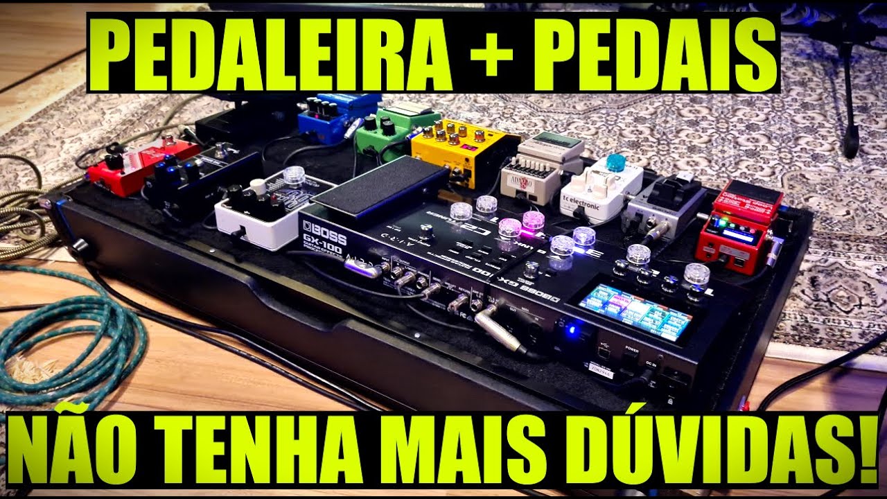 PEDALBOARD HÍBRIDO! QUEBRANDO TODOS MITOS sobre combinar DIFERENTES TECNOLOGIAS