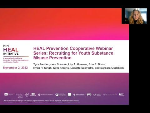 Recruiting for Youth Substance Misuse Prevention