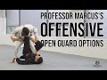 Professor Marcus Johnson's Offensive Open Guard Options