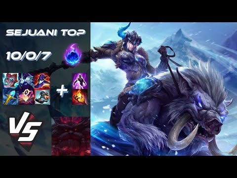 TOP Sejuani vs Ornn - EU Grandmaster Patch 25.S3.1