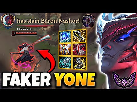 T1 Faker Yone vs Leblanc [ MID ] Korea Master Patch 14.2 ✅