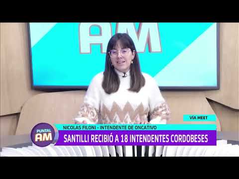 Nicolas Filoni - Intendente de Oncativo